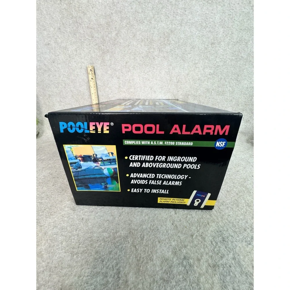 PE23‎ PoolEye Swimming Pool Alarm System Smartpool Above Inground opened box